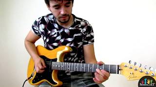 Scuttle Buttin  Stevie Ray Vaughan guitar cover by Leonardo Zago [upl. by Lief]