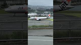 3 planes taking off at Wellington international airport [upl. by Eleen]