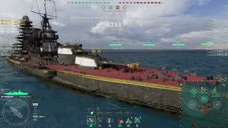 World of Warships Nagato 143k DMG 4 Kills  High Caliber  Grinding Yumihari Part 2 [upl. by Nylarahs]