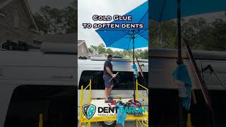 Sprinter Van Hail Damage Paintless Dent Repair  Dent Baron Raleigh NC sprintervan pdr hail [upl. by Lirrehs]