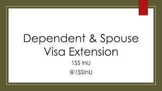 UK Dependent amp Spouse Visa Extension 2024  Main Applicant Changed Job got ILR or Visa Expiring [upl. by Zoarah]