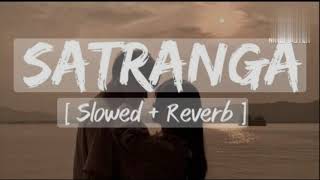 Satranga Slowed  Reverb  Arijit Singh  Animal  SR Lofi [upl. by Lindahl]