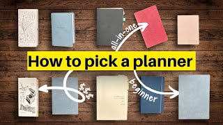 Choosing a Planner for 2024 beginners guide [upl. by Enawyd]