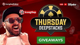 Giveaways  Thursday Majors  Junglee Poker [upl. by Will]