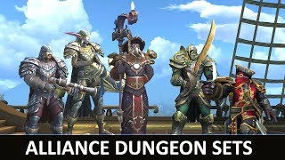 Alliance Dungeon Sets  Battle for Azeroth [upl. by Llerret]