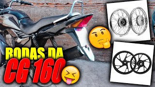 Como colocar RODAS da 160  150 em qualquer 125 😝 O que precisa 🤔 Tio Kel [upl. by Danelle]