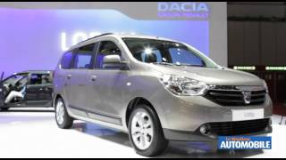 Salon de Genève Dacia Lodgy [upl. by Virgilia]