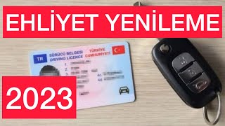 Eski tip sürücü belgesini yeni tip ehliyet ile değiştirmek 2023 [upl. by Swee366]