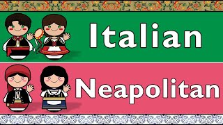 ITALIAN amp NEAPOLITAN LANGUAGES [upl. by Cynthia801]