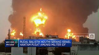 Rudal Balistik Houthi Serang Israel Hantam Pusat Amunisi Militer IDF [upl. by Hoppe]