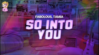 Fabolous feat Tamia  So Into You  Lyrics [upl. by Kepner717]