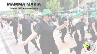 Mamma Maria  Line Dance  BeginnerSenior Palanga 2025 [upl. by Anelle]