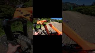 CARBON MTB FRAME SNAPS RESULTING IN HUGE CRASH mtb mountainbiking downhill gopro fail [upl. by Chamberlain993]