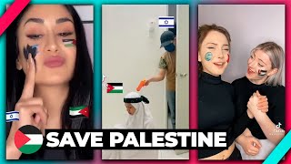 Save Palestine Free Palestine Tiktoks  Compilation [upl. by Zoeller353]