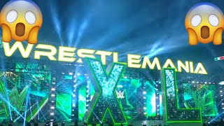 The Wrestlemania 40 Stage Reveal [upl. by Genna]