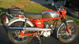 1967 Yamaha Trailmaster YL2C 96 original miles [upl. by Ahsitak]