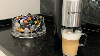 NESPRESSO KAHVE MAKİNESİ İNCELEME  KAHVE KAPSÜLLERİ  NESPRESSO ATELİER [upl. by Arrehs]