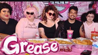 Grease Mukbang Musical💕💄💋 BigGuyAppetite LaGordizEats JayGrubz SpoonfulofJeanToe [upl. by Dang]