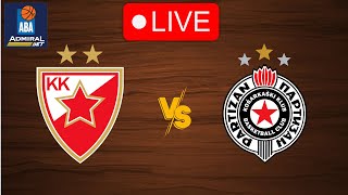 🔴 Live Crvena zvezda vs Partizan  Live Play By Play Scoreboard [upl. by Lehteb183]