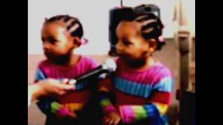 SUPER AMAZING 2 YEAR OLD TWINS SING PLEASURE PS I DID YOU WRONG  SUBSCRIBE [upl. by Fraya]