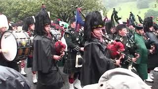 Massed Pipes amp Drums  Edinburghs Princes Street [upl. by Madi866]