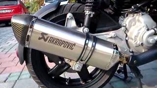 Gilera Nexus 300ie Akrapovic [upl. by Aimas500]