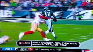 Every Touchdown Early and Late Afternoon NFL Games Week 8 2017 [upl. by Binky]