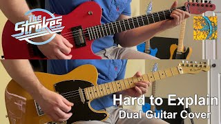 The Strokes  Hard To Explain  Dual Guitar Cover [upl. by Rainah]