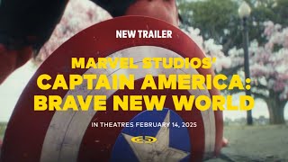 Marvel Studios Captain America Brave New World 2025  New Trailer  Cineplex [upl. by Oitaroh218]