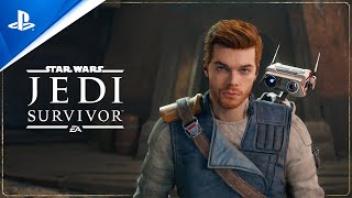 Star Wars Jedi Survivor  Official PS4 Pro Extended Gameplay [upl. by Nemrak220]