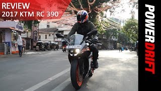 KTM RC 390 2017  The Good and The Bad  PowerDrift [upl. by Urien868]