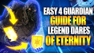 How To 4 Man Legend Dares Of Eternity  A Guide For The Seat of Power Exotic Emote In Destiny 2 [upl. by Ehling]