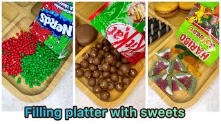 Satisfying ASMR  Filling platter with sweets  TikTok compilation 427 [upl. by Thgiwd833]