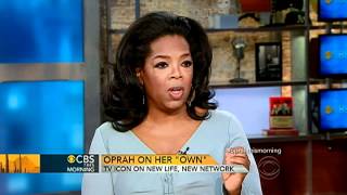 Oprah Winfrey on new life OWN cable network [upl. by Eppesiug164]