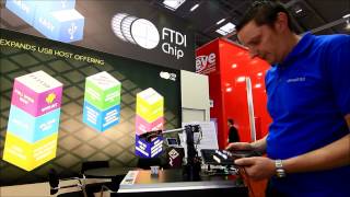 FT311D Android Host IC Controlled Robot Arm Demo [upl. by Allbee887]