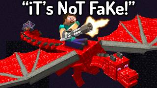 The Most HILARIOUS FAKE Minecraft Speedruns EVER [upl. by Cristen]