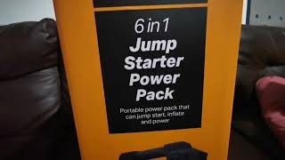 Jump Starter Power Pack 6in1 650amp 100watt [upl. by Pavior]