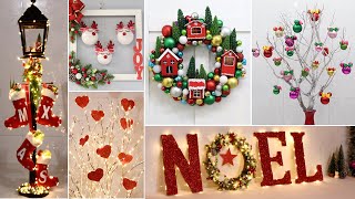 10 Diy christmas decorations 2021 🎄 10 Christmas Craft Ideas [upl. by Atsahs927]