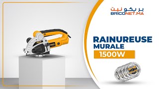 Rainureuse Murale 1500W WLC15008 BRICONETMA [upl. by Essilec]