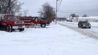 HAFD  Responding Structure Fire Christmas Day [upl. by Etty813]