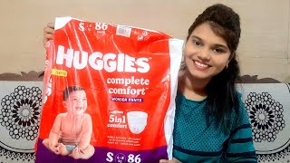 Huggies Complete Comfort Wonder Pants  Huggies diapers Best diaper [upl. by Sibylle]