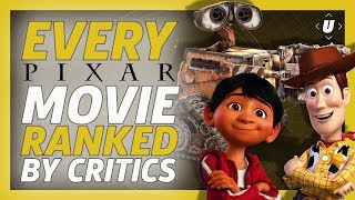 Every Pixar Movie Ranked By Critics [upl. by Goodwin]