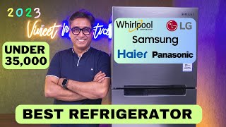 Best Refrigerator under 35000 🇮🇳 Best Refrigerator 2023 ⚡️ Best Double Door Refrigerator 2023 [upl. by Ellerehc453]