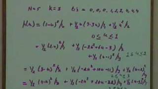 Lecture  33 Modelling of BSpline Curves [upl. by Modeerf]