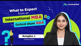 What to Expect from an International MBA QampA with an Oxford Alum [upl. by Emyaj108]