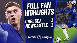 Cole Palmers SHINE IN 5 GOAL THRILLER Chelsea 32 Newcastle Highlights [upl. by Anaillil372]