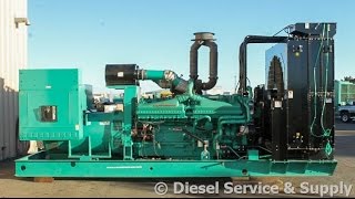 Cummins 1500 kW Standby Diesel Generator– 277480 V Used Genset 87139 [upl. by Adnaloj275]