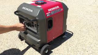 Honda EU3000is quietest generator ever eu3000 3000w [upl. by Ynohtnacram824]