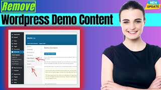 How To Remove Demo Content From WordPress Theme 2024 [upl. by Eimoan]