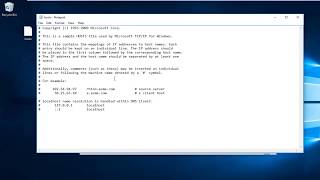 How To Edit Hosts File in Windows 10 [upl. by Greene412]